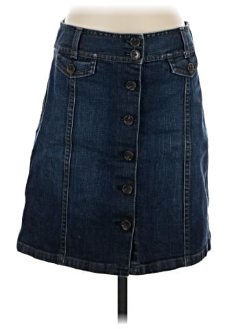 Ann Taylor Denim Skirt (view 1)