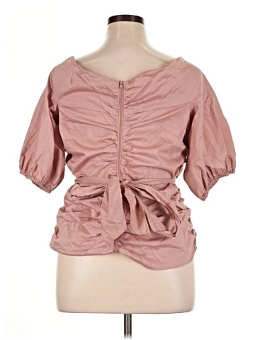 7th Avenue Design Studio New York & Company Short Sleeve Blouse (view 2)