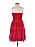 Coast 100% Polyester Red Cocktail Dress Size 6 - photo 2