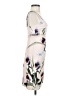 Topshop Graphic Ivory Cocktail Dress Size 0 - photo 4