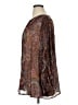 Johnny Was Paisley Brown Long Sleeve Blouse Size 1X - photo 5