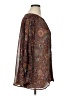 Johnny Was Paisley Brown Long Sleeve Blouse Size 1X - photo 4