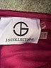 JS Collections Solid Pink Burgundy Cocktail Dress Size 14 - photo 7