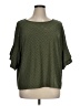 Ruby Rd. Green Short Sleeve Top Size XL - photo 1