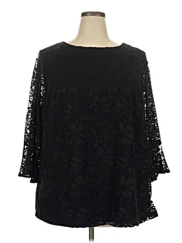 Croft & Barrow 3/4 Sleeve Blouse (view 1)