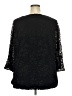 Croft & Barrow Black 3/4 Sleeve Blouse Size 2X - photo 2