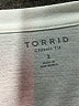 Torrid Ivory Short Sleeve T-Shirt Size 3X Plus (3) - photo 7