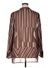 CAbi 100% Polyester Stripes Brown Long Sleeve Blouse Size XL - photo 2