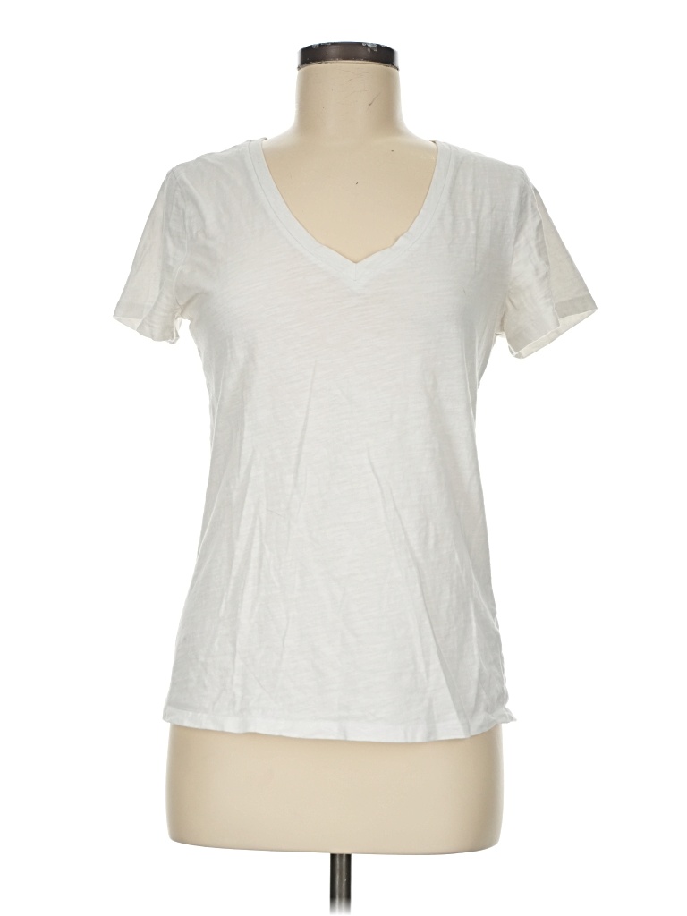 Pre-owned Universal Thread Short Sleeve T-shirt In Ivory