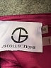 JS Collections Solid Burgundy Cocktail Dress Size 6 - photo 4