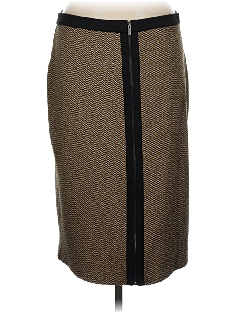 Pre-owned Jules & Leopold Formal Skirt In Brown
