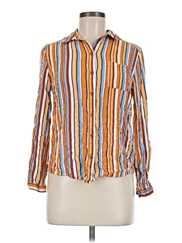 Miss Selfridge Long Sleeve Button-Down Shirt (view 1)