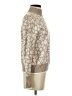 Vineyard Vines Animal Print Ivory Turtleneck Sweater Size S - photo 4