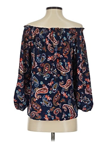 Mimi Chica 3/4 Sleeve Blouse (view 2)