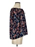 Mimi Chica 100% Polyester Blue 3/4 Sleeve Blouse Size S - photo 4