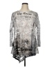 Jess & Jane Silver 3/4 Sleeve Blouse Size 1X - photo 1