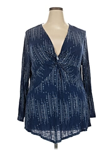 Style&Co Long Sleeve Blouse (view 1)