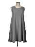 Time and Tru Solid Gray Casual Dress Size L - photo 1