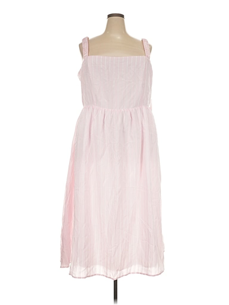 Eloquii Casual Dress In Pink