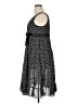 Sandra Darren 100% Polyester Polka Dots Black Casual Dress Size 16 - photo 5