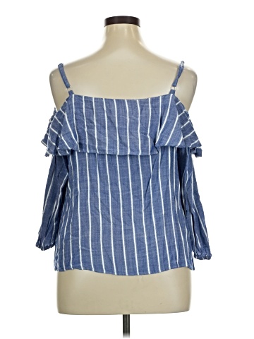 INC International Concepts 3/4 Sleeve Blouse (view 2)