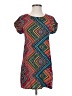 Papillon 100% Viscose Print Blue Casual Dress Size S - photo 1