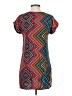 Papillon 100% Viscose Print Blue Casual Dress Size S - photo 2