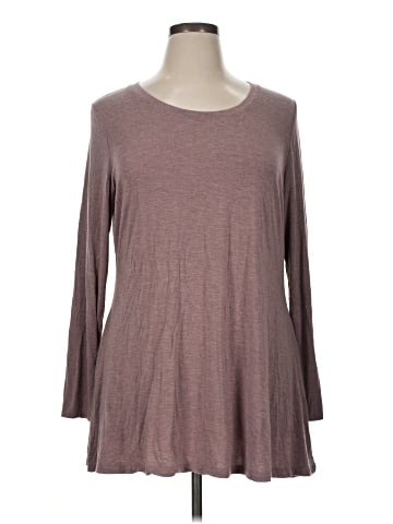H By Halston 3/4 Sleeve T-Shirt (view 1)