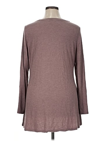 H By Halston 3/4 Sleeve T-Shirt (view 2)