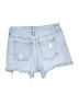 Free Assembly Blue Denim Shorts Size 4 - photo 2