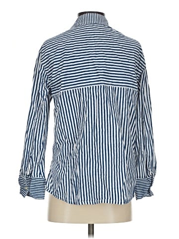 Sigrid Olsen Long Sleeve Button-Down Shirt (view 2)