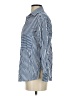 Sigrid Olsen 100% Cotton Stripes Blue Long Sleeve Button-Down Shirt Size XS - photo 5