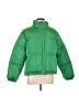 Forever 21 100% Polyester Solid Green Snow Jacket Size L - photo 1