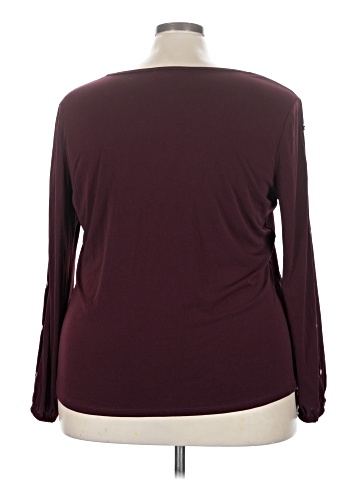 Always Indigo Long Sleeve Blouse (view 2)