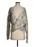 Main Strip Tie-dye Teal Pullover Sweater Size S - photo 1