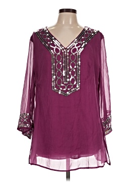 Metro 22 3/4 Sleeve Blouse (view 1)