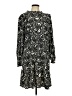 Assorted Brands Paisley Black Casual Dress Size 12 - photo 1
