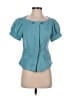 RED Valentino Teal Blue Jacket Size 2 - photo 1