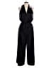 Ann Taylor LOFT 100% Polyester Solid Black Jumpsuit Size 6 - photo 1