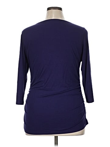Soft Surroundings 3/4 Sleeve T-Shirt (view 2)