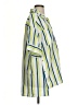 By Anthropologie Stripes Green Short Sleeve Button-Down Shirt Size S - photo 4