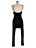 Assorted Brands Solid Black Jumpsuit Size M - photo 2