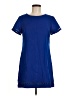 Lulus 100% Rayon Solid Blue Casual Dress Size M - photo 1