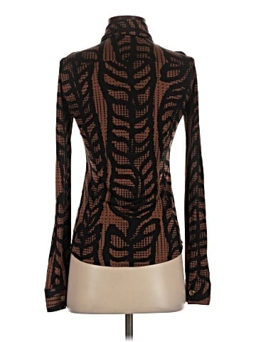 Tory Burch Long Sleeve Silk Top (view 2)