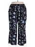 Ellos 100% Rayon Print Blue Casual Pants Size 2X - photo 2