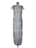 JS Collections Gray Cocktail Dress Size 12 - photo 1
