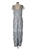 JS Collections Gray Cocktail Dress Size 12 - photo 2