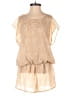 Gilligan & O'malley 100% Polyester Tan Romper Size S - photo 1