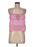 LoveShackFancy 100% Polyester Pink Sleeveless Blouse Size M - photo 1