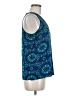 Fun2Fun Teal Sleeveless Top Size M - photo 4